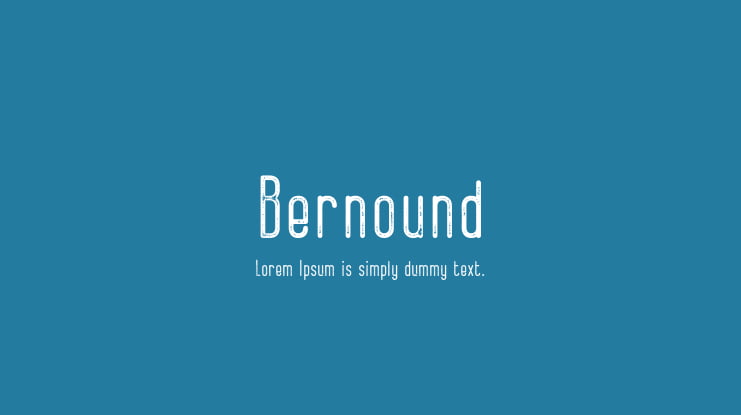 Bernound Font