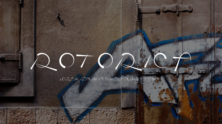 Rotorica Font