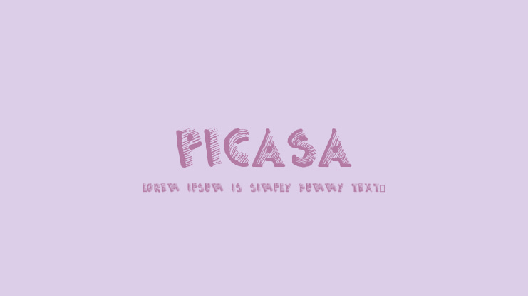 Picasa Font