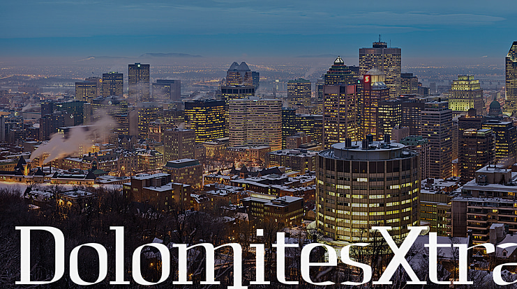 DolomitesXtra Font