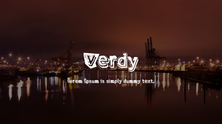 Verdy Font