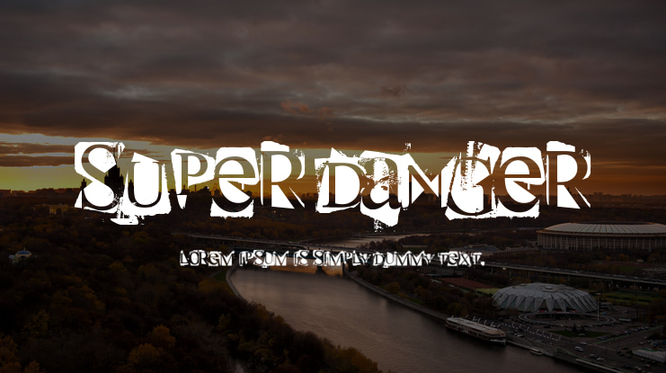 Super Danger Font