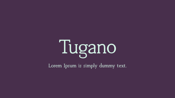 Tugano Font