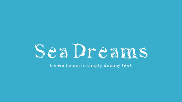 Sea Dreams Font