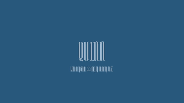Quinn Font