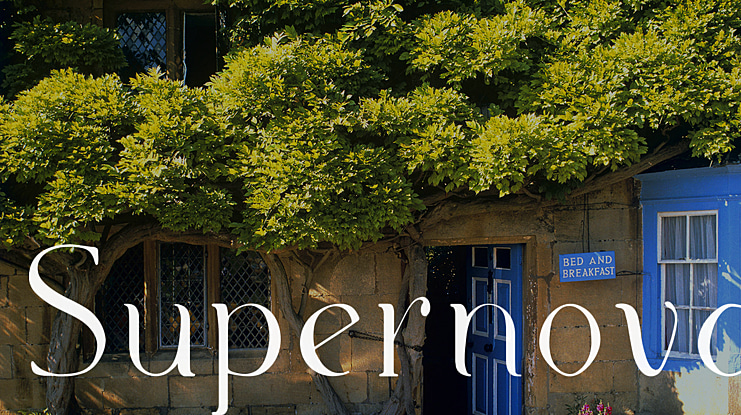 Supernova Font