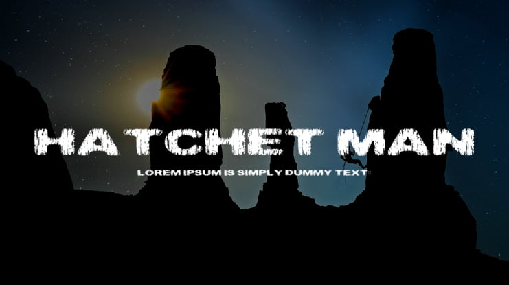 Hatchet Man Font