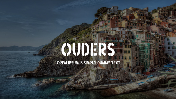 Ouders Font
