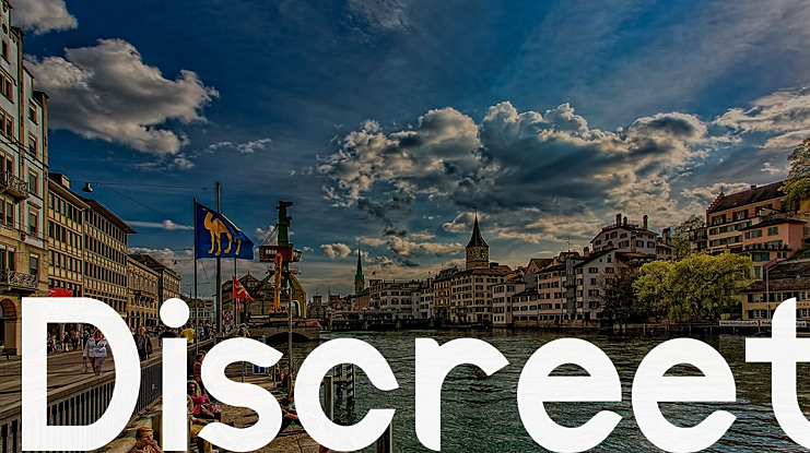 Discreet Font Family