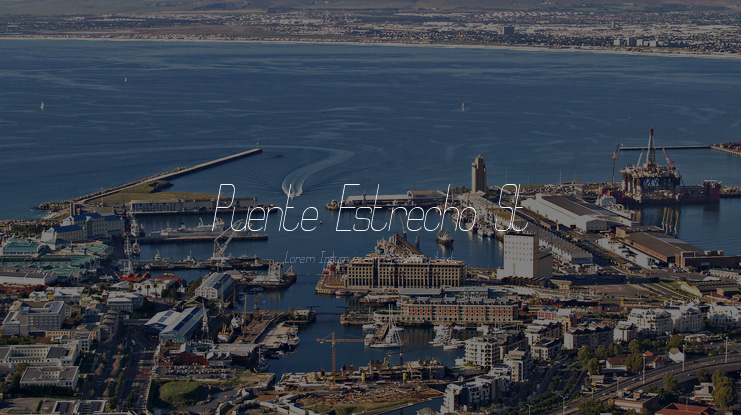 Puente Estrecho St Font