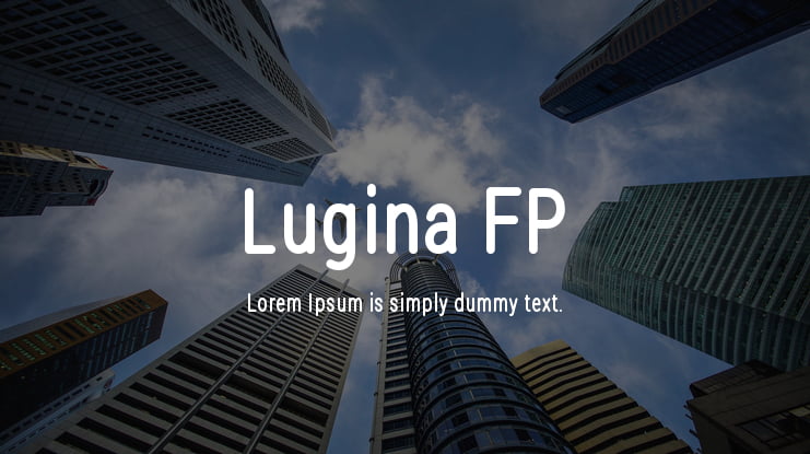Lugina FP Font Family