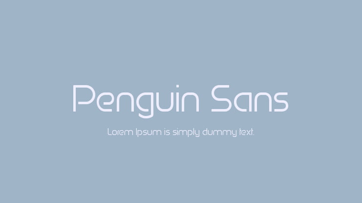 Penguin Sans Font