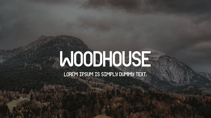 Woodhouse Font
