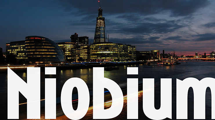 Niobium Font Family