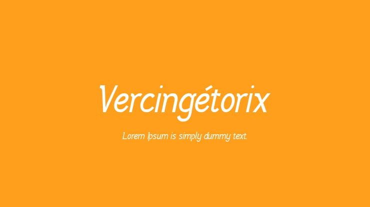 Vercingétorix Font Family