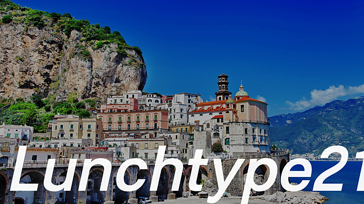 Lunchtype21 Font Family