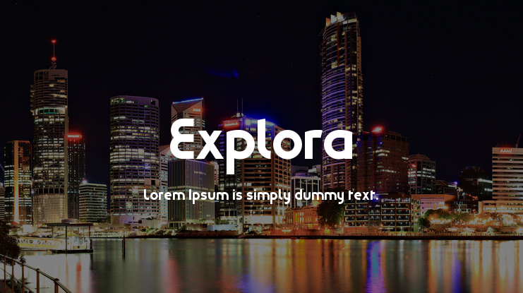 Explora Font