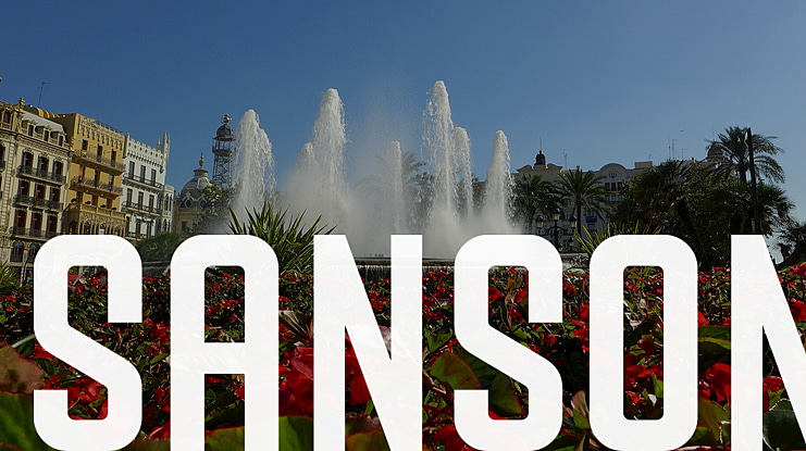 SANSON Font