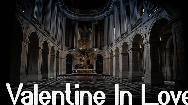 Valentine In Love Font