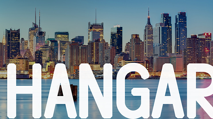 Hangar Font Family