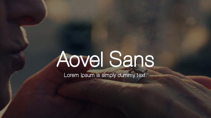 Aovel Sans Font