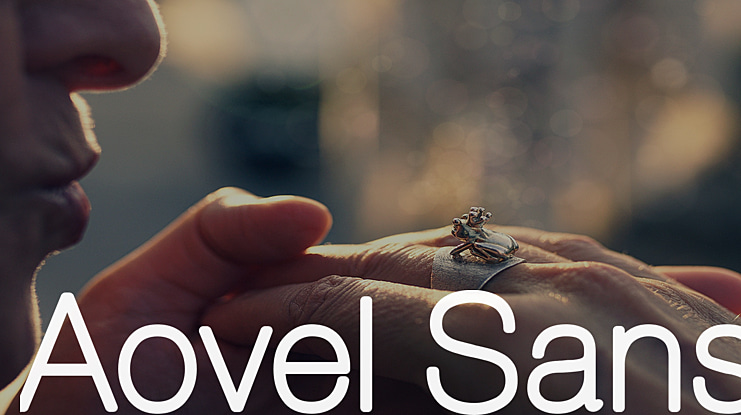 Aovel Sans Font