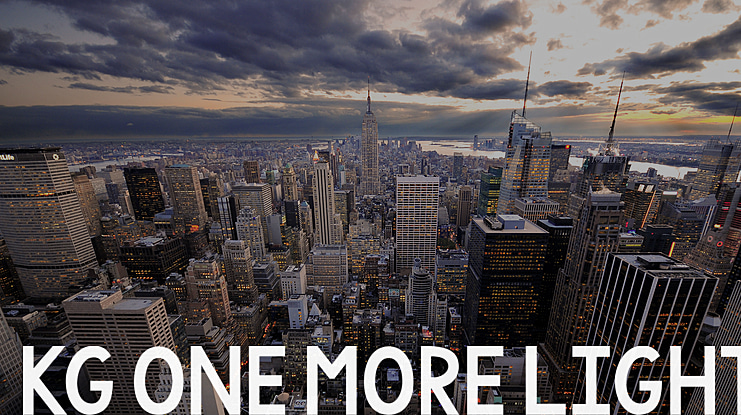 KG One More Font Family