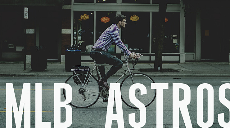 MLB Astros Font