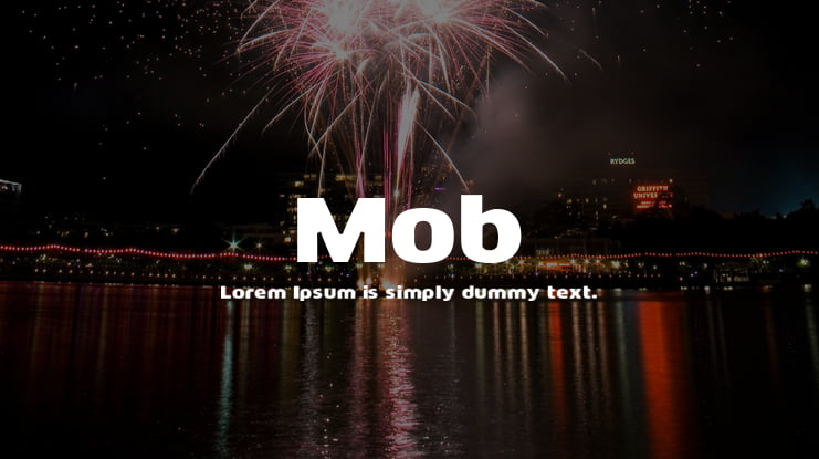 Mob Font