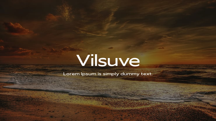 Vilsuve Font