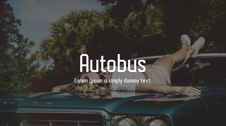 Autobus Font
