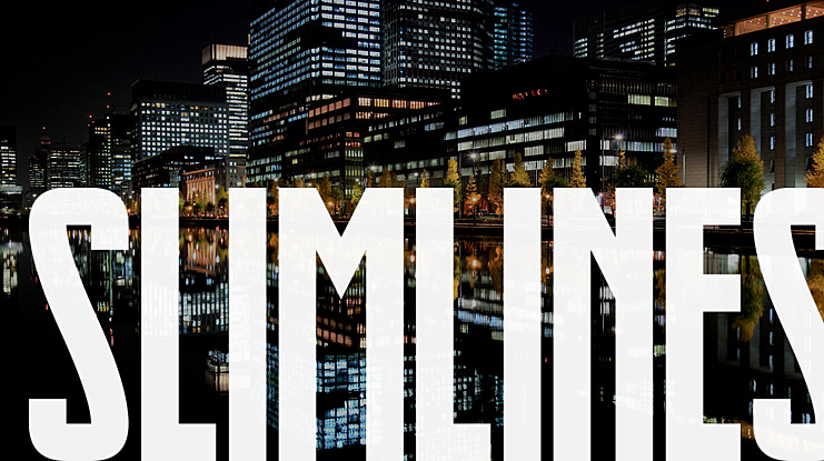 Slimlines Font