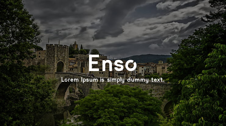 Enso Font