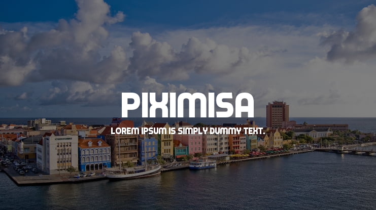 Piximisa Font