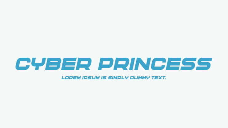 Cyber Princess Font Family