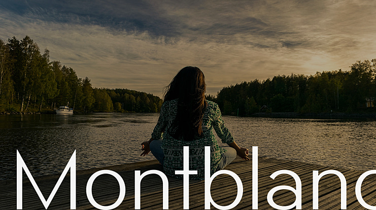 Montblanc Font