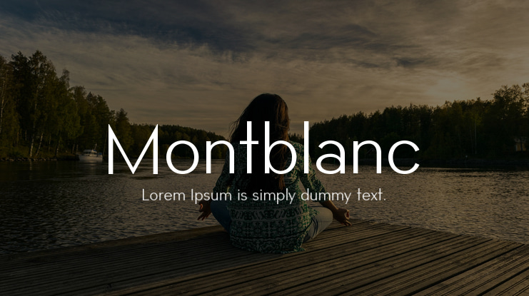 Montblanc Font