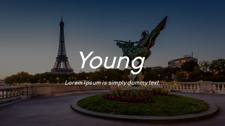 Young Font Family