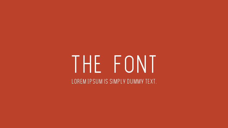 The  Font