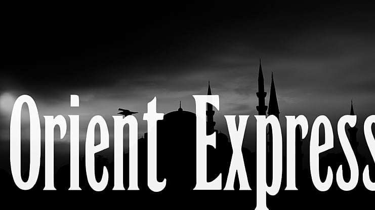 Orient Express Font