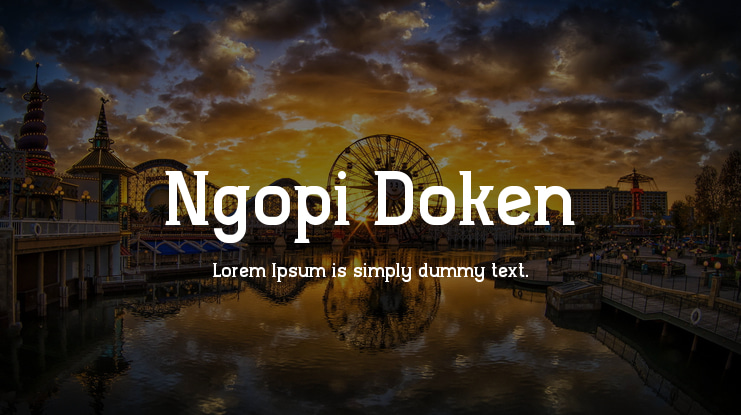 Ngopi Doken Font