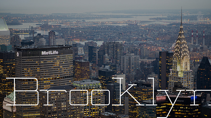 Brooklyn Font