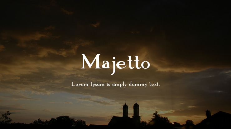 Majetto Font