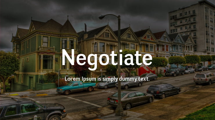 Negotiate Font