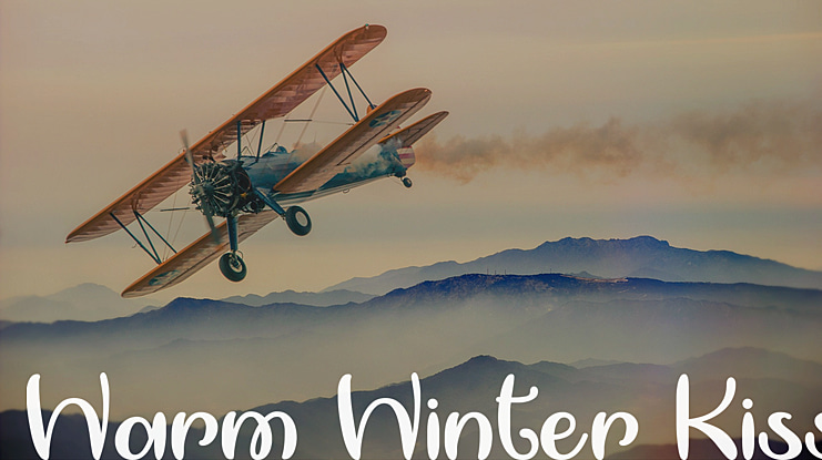 Warm Winter Kiss Font
