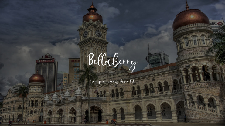 Bellaberry Font
