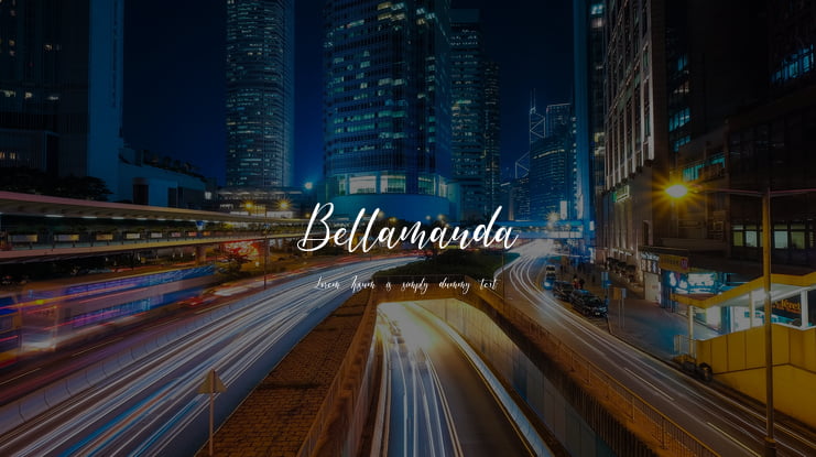 Bellamanda Font