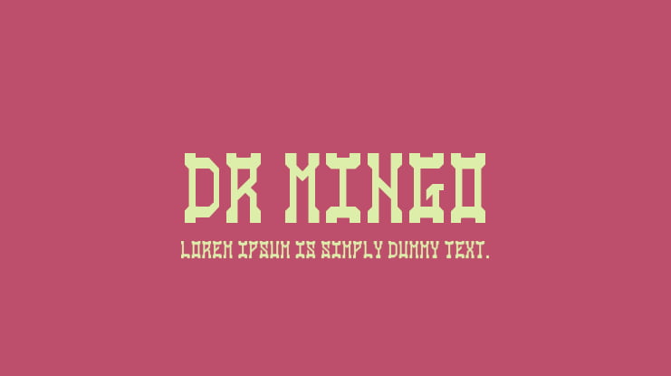 Dr Mingo Font