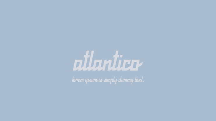 Atlantico Font