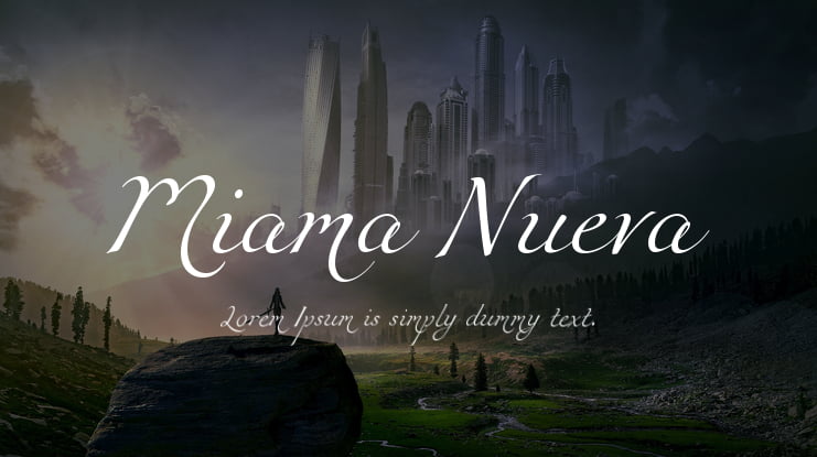 Miama Nueva Font